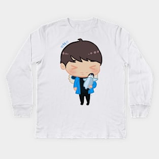 Penguin Hakyeon | VIXX Kids Long Sleeve T-Shirt